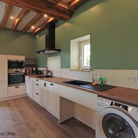 Manoir Percheron Independant Avec Jardin Et Babyfoot - Fr-1-497-243 Feriehus