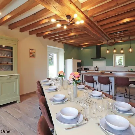 Manoir Percheron Independant Avec Jardin Et Babyfoot - Fr-1-497-243 Feriehus