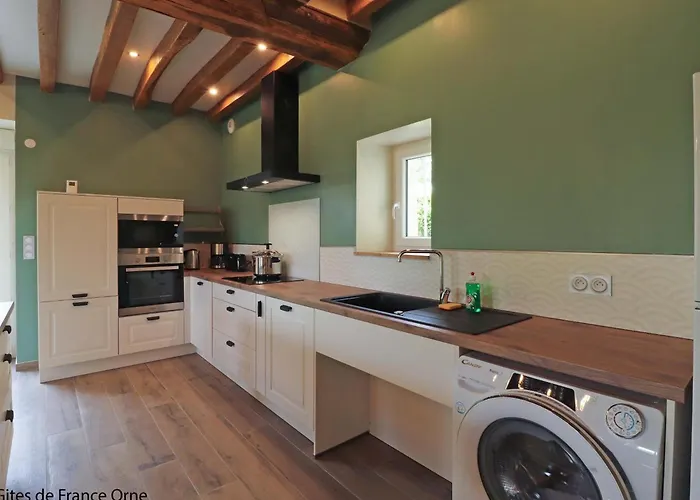 Manoir Percheron Independant Avec Jardin Et Babyfoot - Fr-1-497-243 Nyaraló