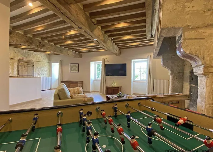 Manoir Percheron Independant Avec Jardin Et Babyfoot - Fr-1-497-243 Nyaraló La Mesnière